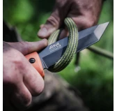 Nóż o stałej klindze Eka Nordic T12 pomarańczowy