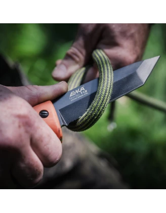 Nóż o stałej klindze Eka Nordic T12 pomarańczowy