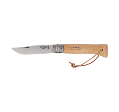 Nóż składany Opinel Adventure 8 inox buk