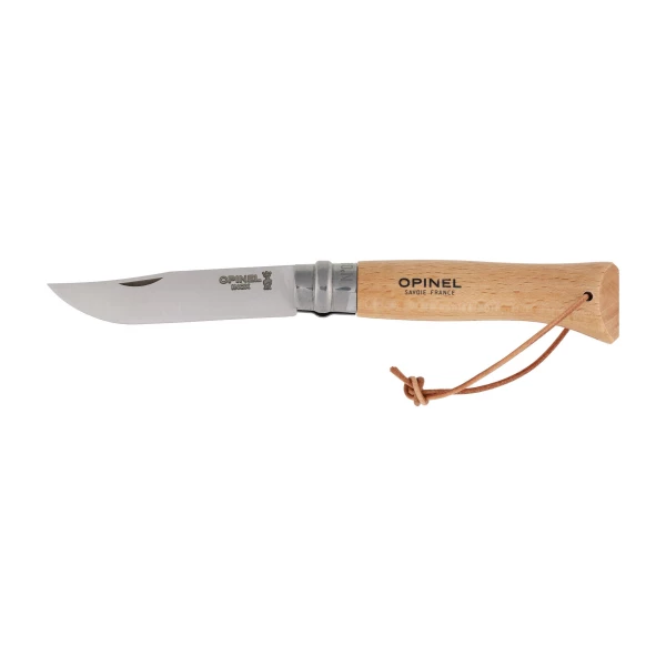 Nóż składany Opinel Adventure 8 inox buk