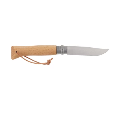 Nóż składany Opinel Adventure 8 inox buk