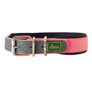 Obroża Convinience  comfort 55 cm neon róż