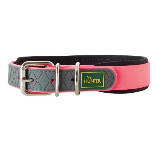 Obroża Convinience  comfort 55 cm neon róż