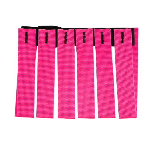 Obroża na polowania zbiorowe 4wild fladry 24-36 cm różowa