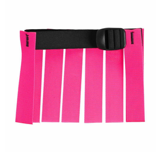 Obroża na polowania zbiorowe 4wild fladry 24-36 cm różowa