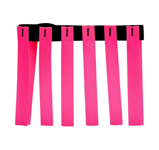 Obroża na polowania zbiorowe 4wild fladry 38-52 cm różowa