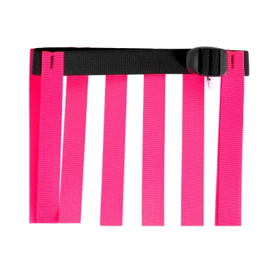 Obroża na polowania zbiorowe 4wild fladry 38-52 cm różowa