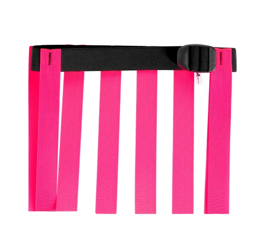 Obroża na polowania zbiorowe 4wild fladry 38-52 cm różowa