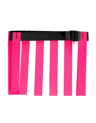 Obroża na polowania zbiorowe 4wild fladry 38-52 cm różowa