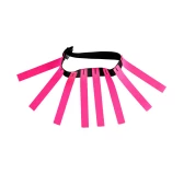 Obroża na polowania zbiorowe 4wild fladry 38-52 cm różowa