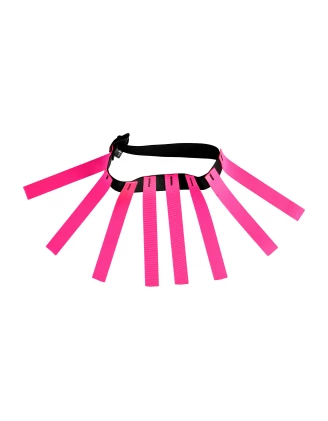 Obroża na polowania zbiorowe 4wild fladry 38-52 cm różowa