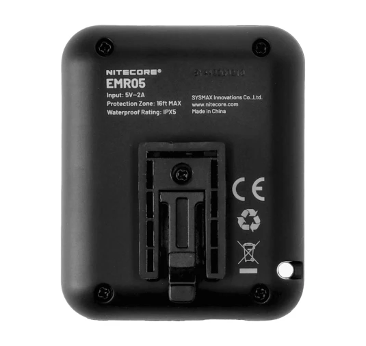 Odstraszacz komarów Nitecore EMR05 czarny