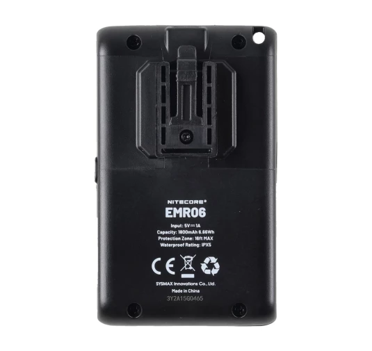 Odstraszacz komarów Nitecore EMR06 czarny