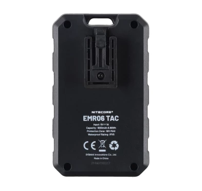 Odstraszacz komarów Nitecore EMR06TAC czarny