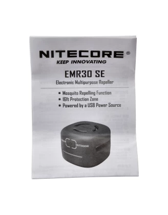 Odstraszacz komarów Nitecore EMR30 SE czarny