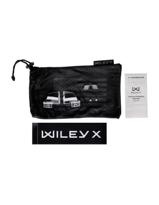 Okulary taktyczne Wiley X Founder Captivate AC6FND05 czarne oprawki