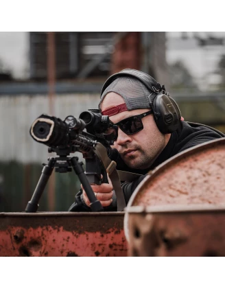 Okulary taktyczne Wiley X Founder Captivate AC6FND05 czarne oprawki