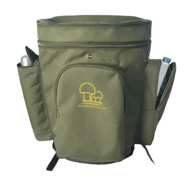 Plecak na grzyby Acropolis z trzema koszykami z wikliny