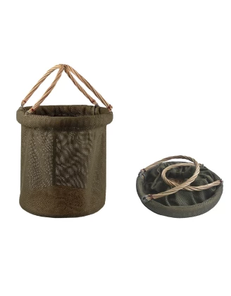 Plecak na grzyby Acropolis z trzema koszykami z wikliny