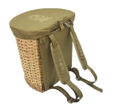 Plecak wiklinowy na grzyby Acropolis z przykrywką 13 L