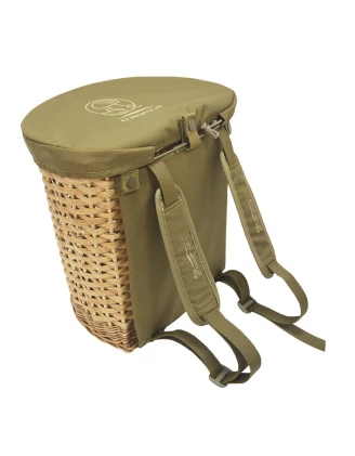 Plecak wiklinowy na grzyby Acropolis z przykrywką 13 L