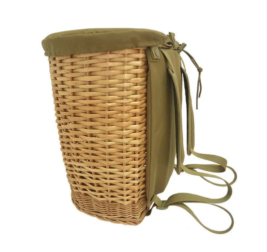 Plecak wiklinowy na grzyby Acropolis z przykrywką 13 L
