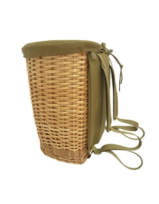 Plecak wiklinowy na grzyby Acropolis z przykrywką 13 L
