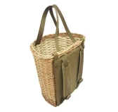 Plecak wiklinowy na grzyby Acropolis z przykrywką 13 L