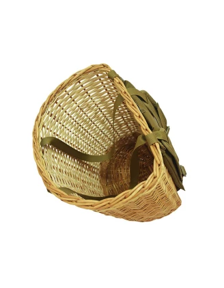 Plecak wiklinowy na grzyby Acropolis z przykrywką 13 L