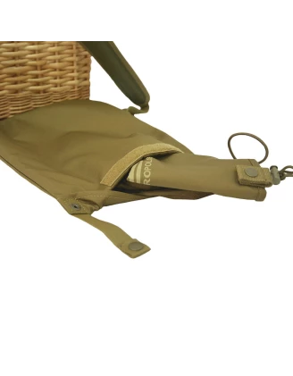 Plecak wiklinowy na grzyby Acropolis z przykrywką 13 L