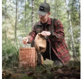 Plecak wiklinowy na grzyby Acropolis z przykrywką 13 L