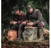 Plecak wiklinowy na grzyby Acropolis z przykrywką 13 L