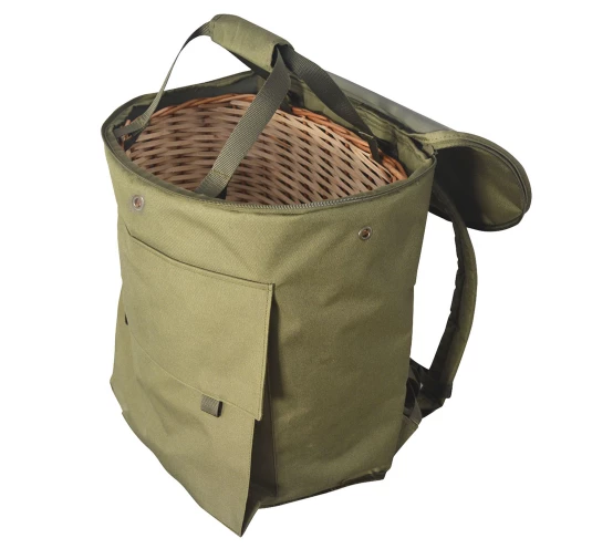 Acropolis Plecak Grzybowy z Koszem Wiklinowym 30L