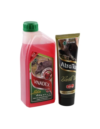 For Vnadex Nectar 1.2 kg Jabłko + AtraTar 320 g Smoła Bukowa - Zestaw Wabików
