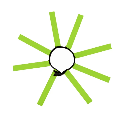 Obroża myśliwska 4wild Fladry zielona 38-52 cm