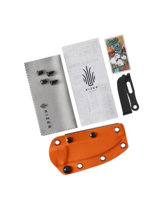 Nóż Kizer Evenki 2 stała klinga AEB-L G10 Kydex | imag24.pl