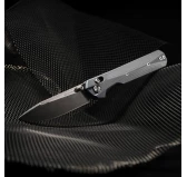 Nóż składany KNIVESPL The First Sandvik 14C28N, G10 niebieski