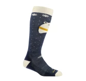 Skarpety dziecięce Darn Tough Polar Bear Blue 35-39 – Zimowe Przygody