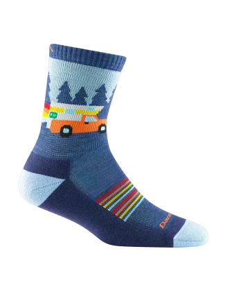 Darn Tough Van Wild Denim Skarpety Dziecięce Merino Outdoor 35-39 | imag24.pl