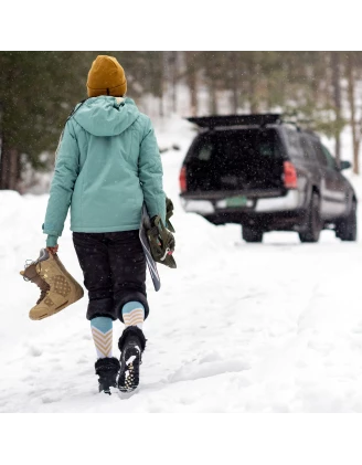 Darn Tough Peaks RFL Biscotti - Damskie Skarpety Narciarskie Merino | imag24.pl