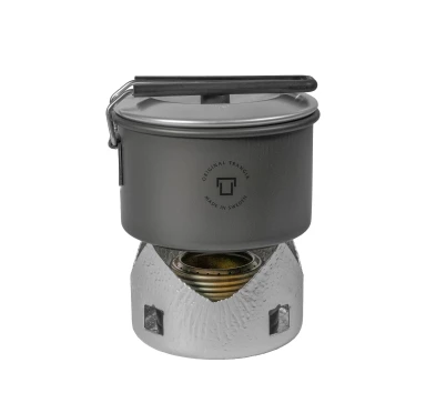 Trangia Micro Original HA - Kompaktowa Kuchenka Turystyczna z Palnikiem Alkoholowym