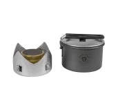 Trangia Micro Original HA - Kompaktowa Kuchenka Turystyczna z Palnikiem Alkoholowym