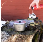 Trangia Micro Original HA - Kompaktowa Kuchenka Turystyczna z Palnikiem Alkoholowym