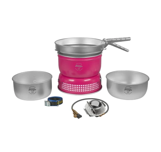 Zestaw Turystyczny Trangia Stove 25-1/UL Różowy – Kuchenka Spirytusowa dla 3-4 Osób