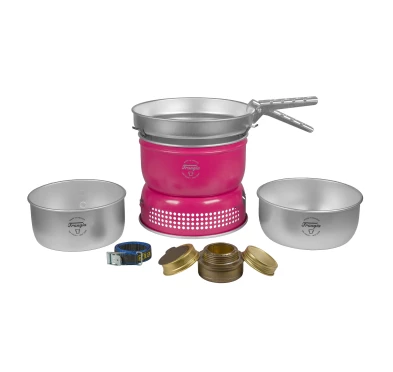 Zestaw Turystyczny Trangia Stove 25-1/UL Różowy dla 3-4 Osób