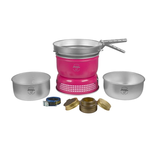 Zestaw Turystyczny Trangia Stove 25-1/UL Różowy dla 3-4 Osób