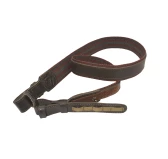 Acropolis Pasek do Broni Skórzano-Cordura Brązowy z Uchwytami na Amunicję Acropolis Pasek do Broni Skórzano-Cordura Brązowy z Uchwytami na Amunicję