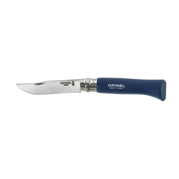 Nóż składany Opinel Colorama 08 Inox | Grab Ciemnoniebieski