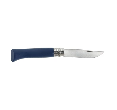 Nóż składany Opinel Colorama 08 Inox | Grab Ciemnoniebieski
