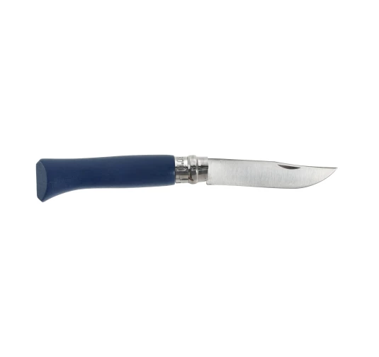 Nóż składany Opinel Colorama 08 Inox | Grab Ciemnoniebieski